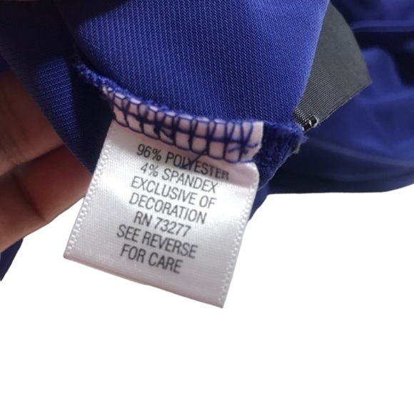 Dana Duchman  Draped Open-Front Cardigan,  size 3 X - Picture 5 of 5